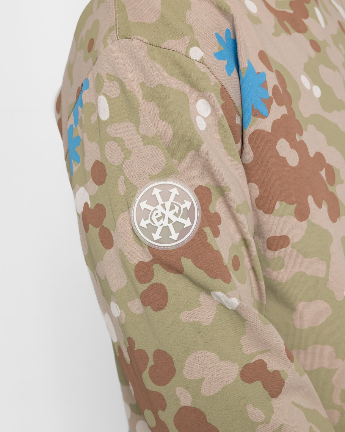 Ecstatic Research - Camo L/S T-Shirt - Camo - UP THERE