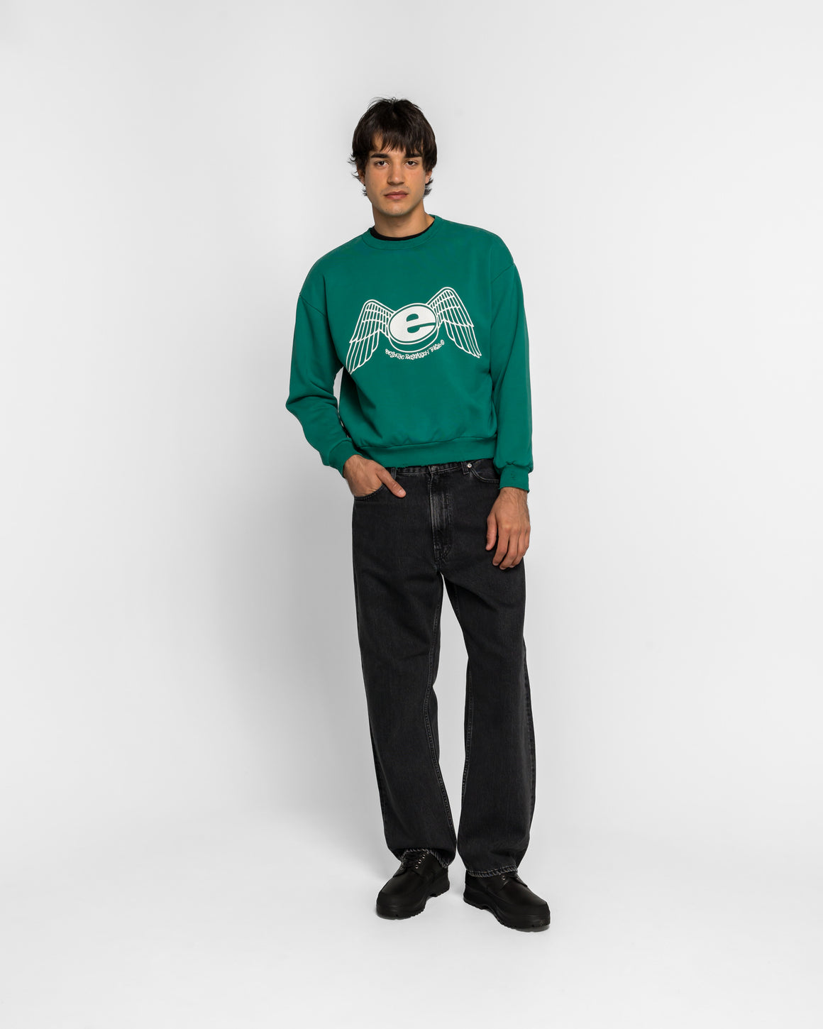 Ecstatic Research - Every Closet Door Crew - Green - UP THERE
