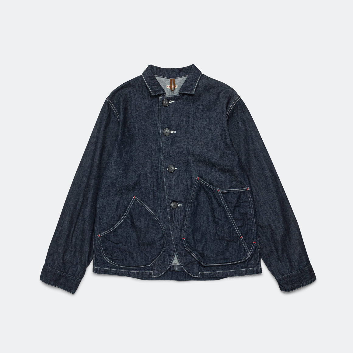 Kapital - 11.5ozDenim x 8ozDenim RINGOMAN Coverall - Indigo - UP THERE