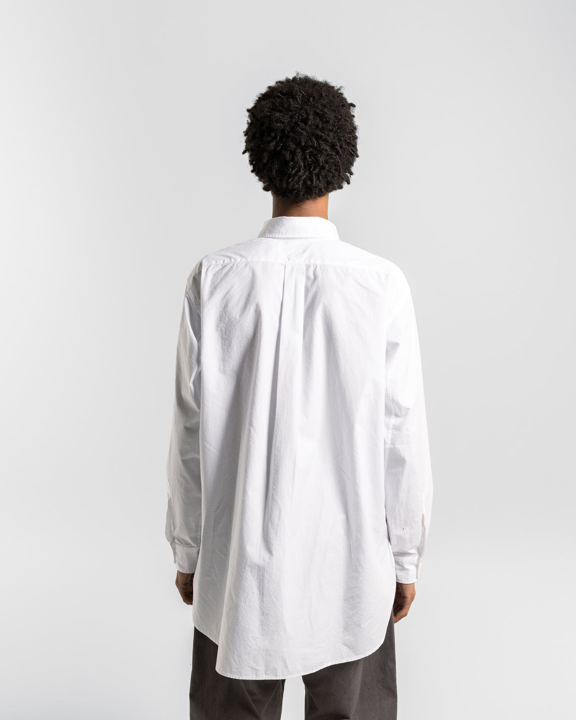 Engineered Garments - 19 Century BD Shirt -  White 100's 2Ply Broadcloth - UP THERE