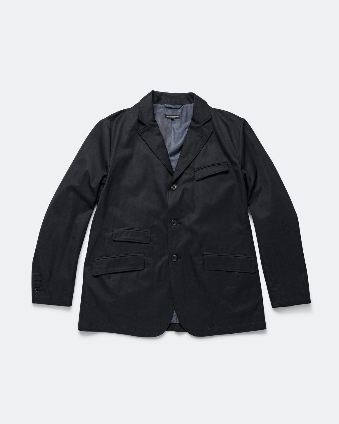Engineered Garments - Andover Jacket - Dark Navy Cotton Ventile Twill - UP THERE