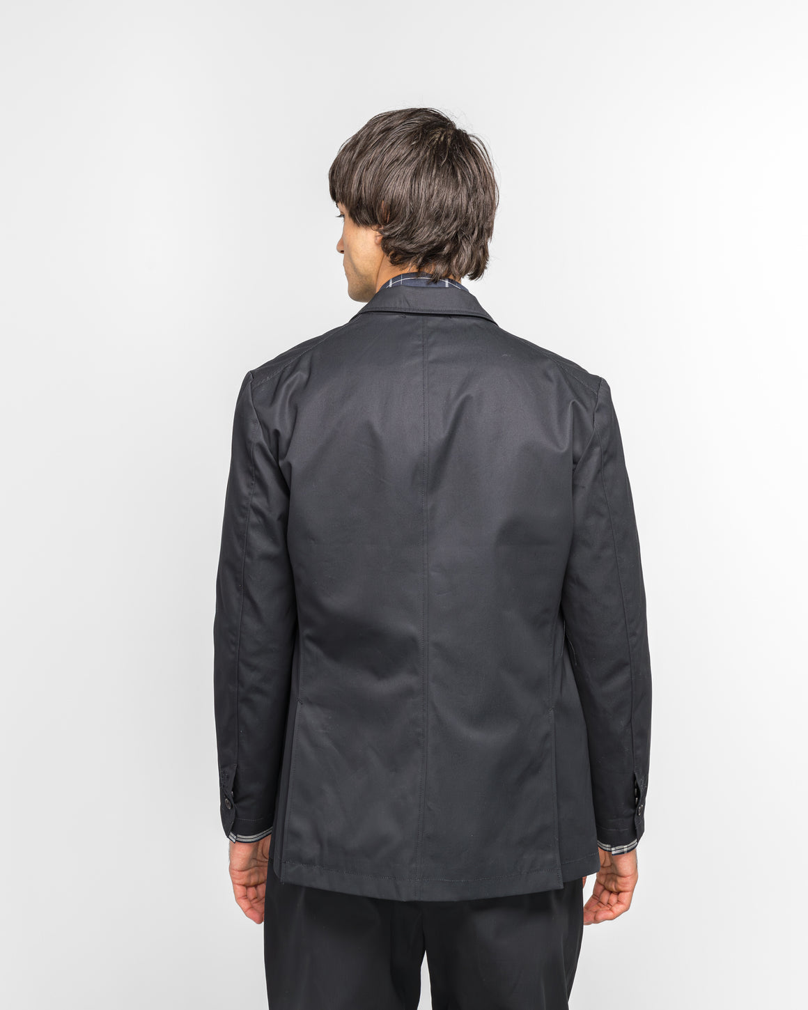 Engineered Garments - Andover Jacket - Dark Navy Cotton Ventile Twill - UP THERE