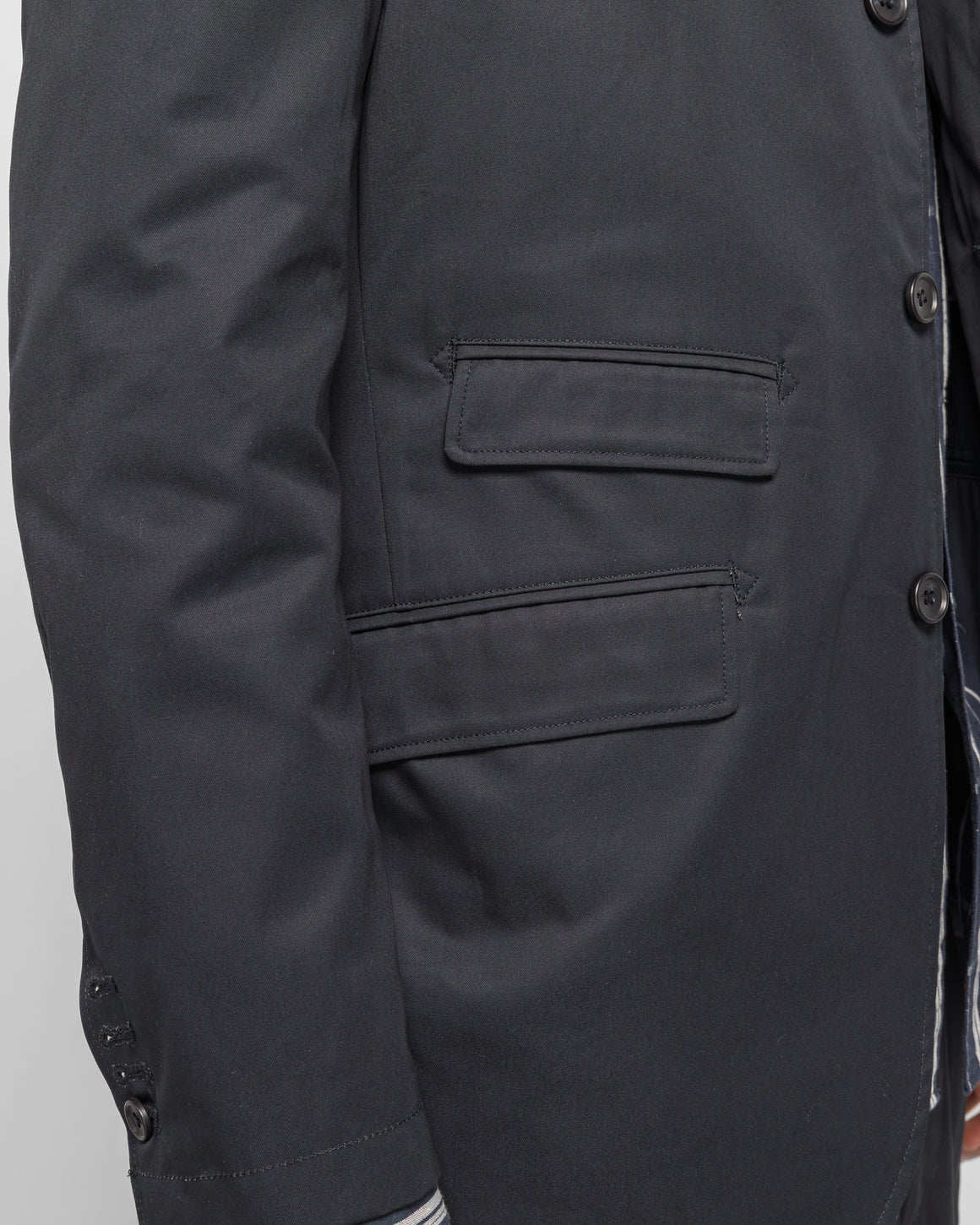 Engineered Garments - Andover Jacket - Dark Navy Cotton Ventile Twill - UP THERE