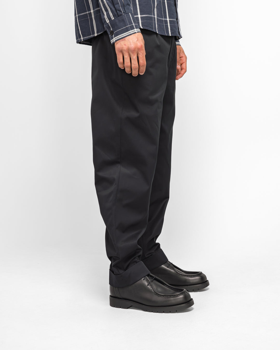 Engineered Garments - Andover Pants - Dark Navy Cotton Ventile Twill - UP THERE