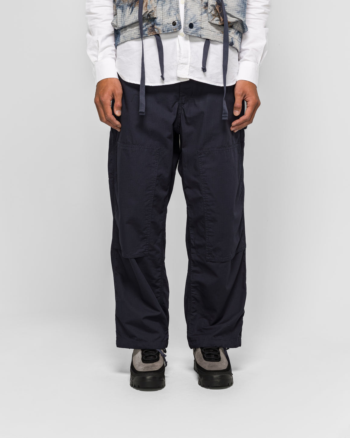 Engineered Garments - Painter Pant - Dark Navy Cotton Ripstop - UP THERE