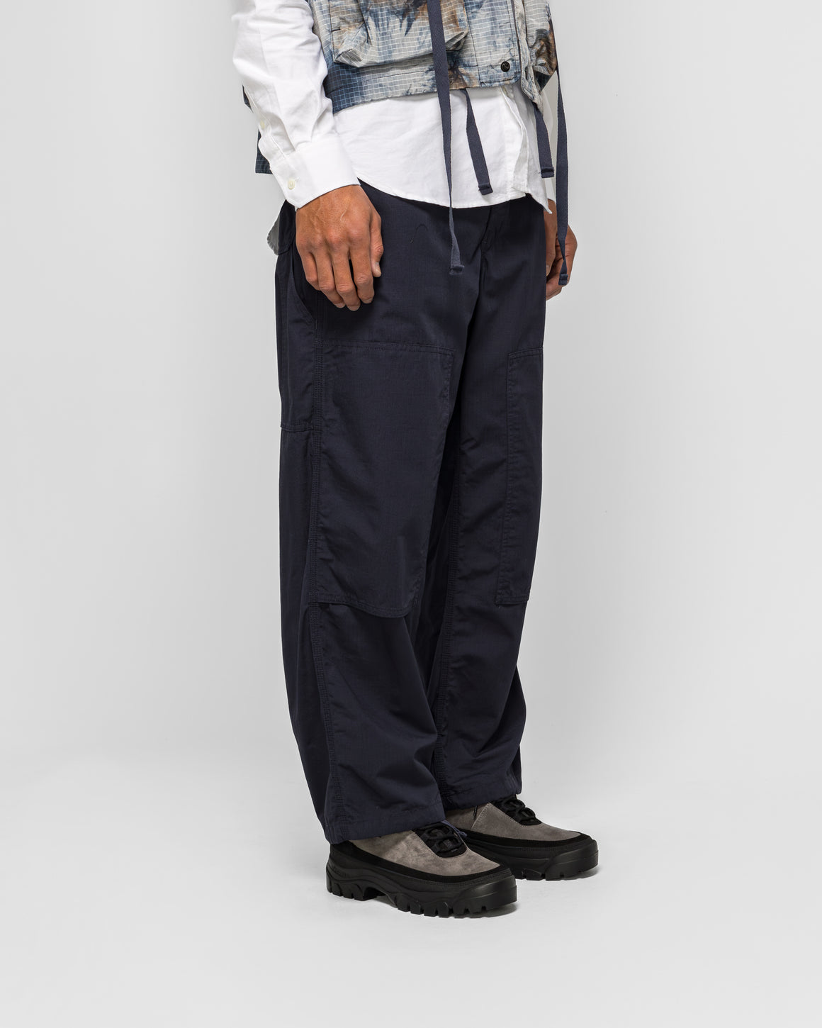 Engineered Garments - Painter Pant - Dark Navy Cotton Ripstop - UP THERE