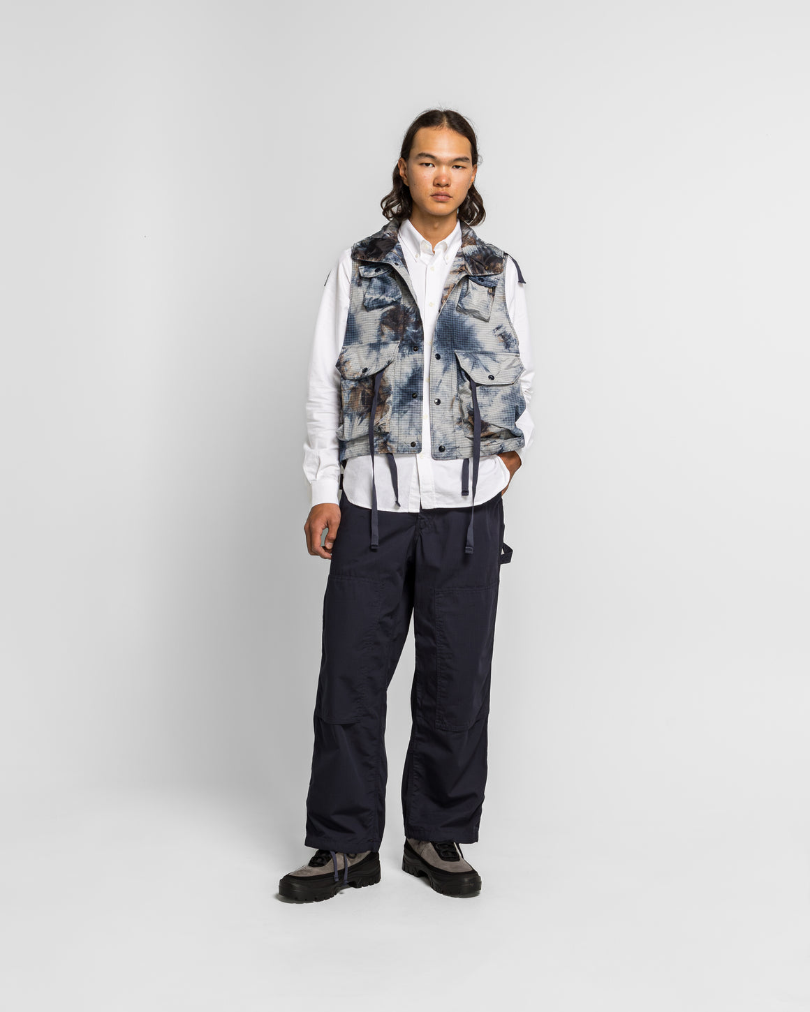 Engineered Garments - Painter Pant - Dark Navy Cotton Ripstop - UP THERE