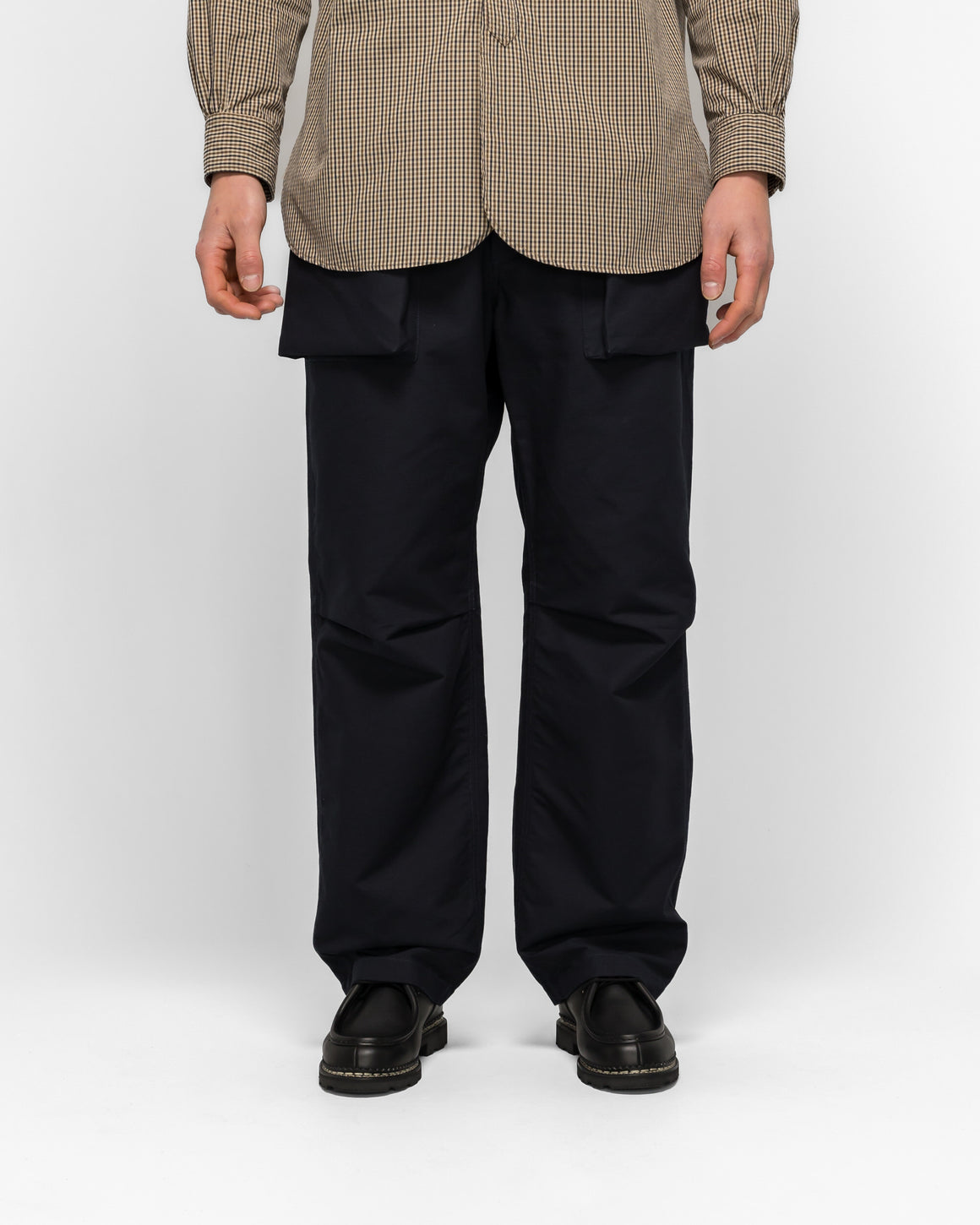 Engineered Garments - Norwegian Army Pant - Navy Cotton Double Cloth - UP THERE