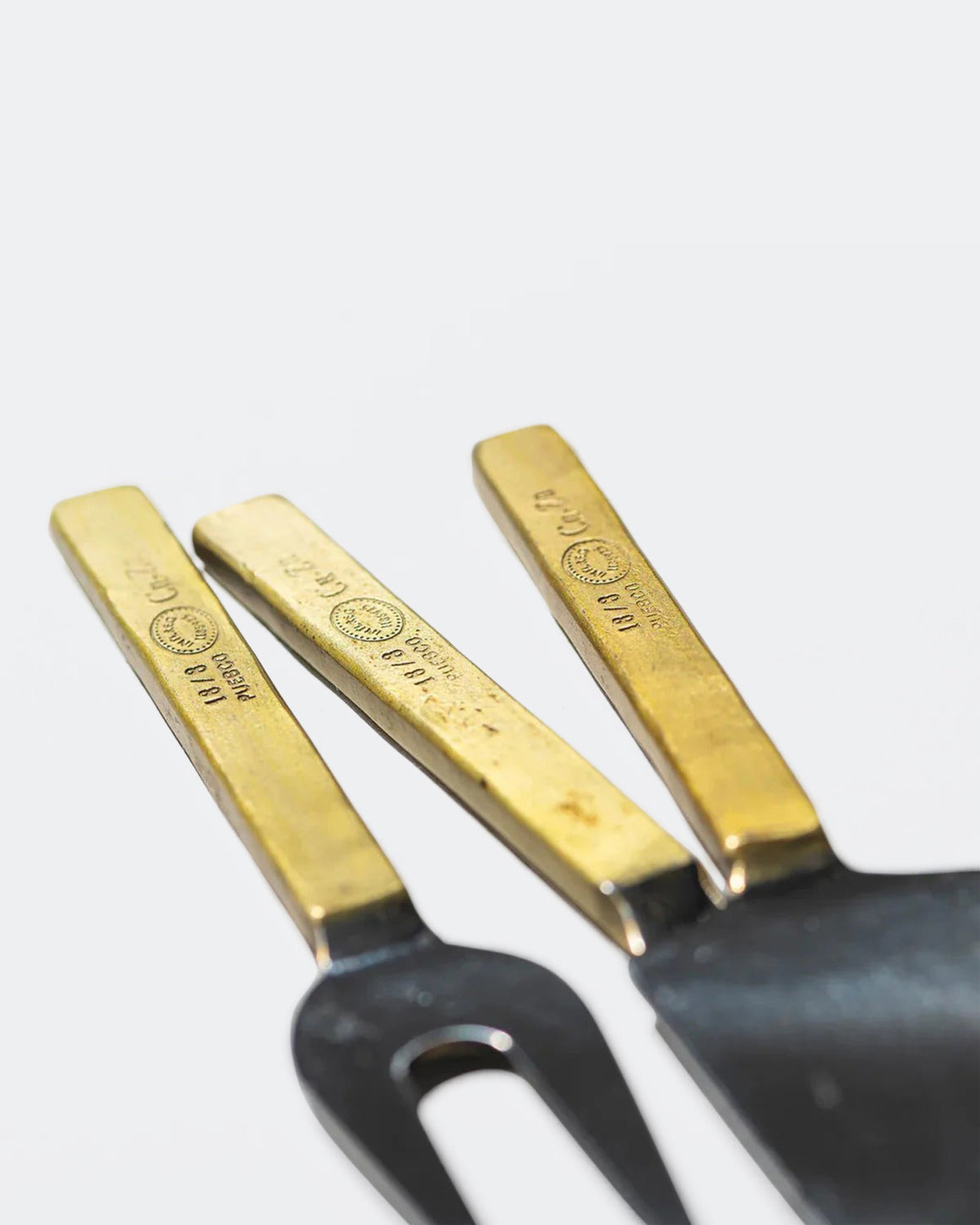 PUEBCO - Engraved Cheese Knife Set of 3 - UP THERE