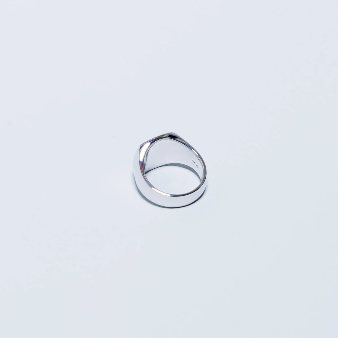 Tom Wood - Cushion Ring - Green Marble - UP THERE