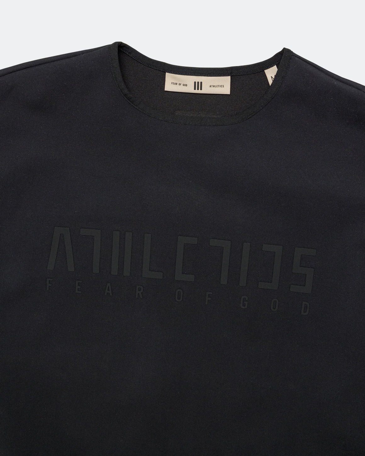 adidas - Athletics Suede Fleece Crewneck - Black - UP THERE