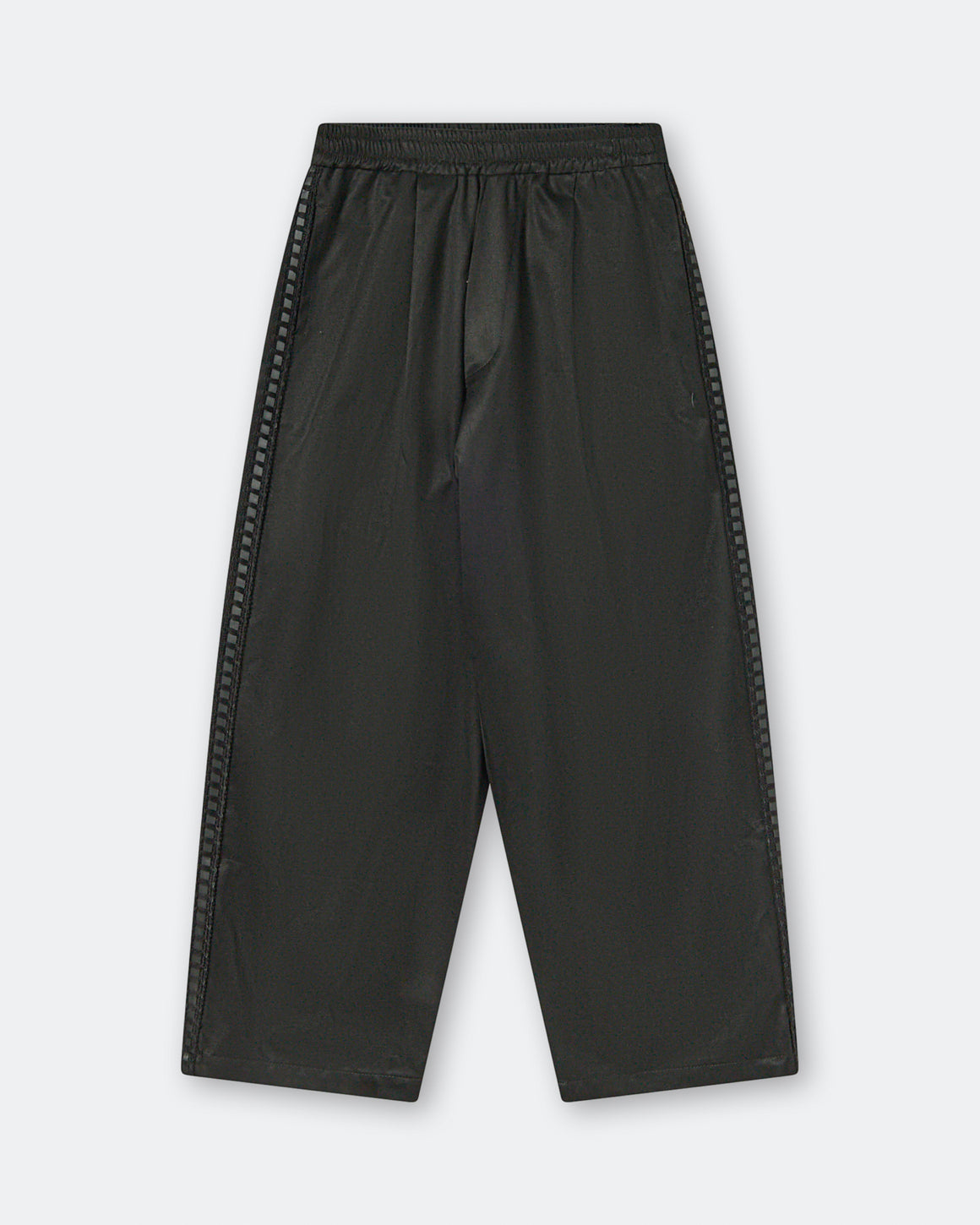 For The Homies - Braided Relax Pant - Black - UP THERE