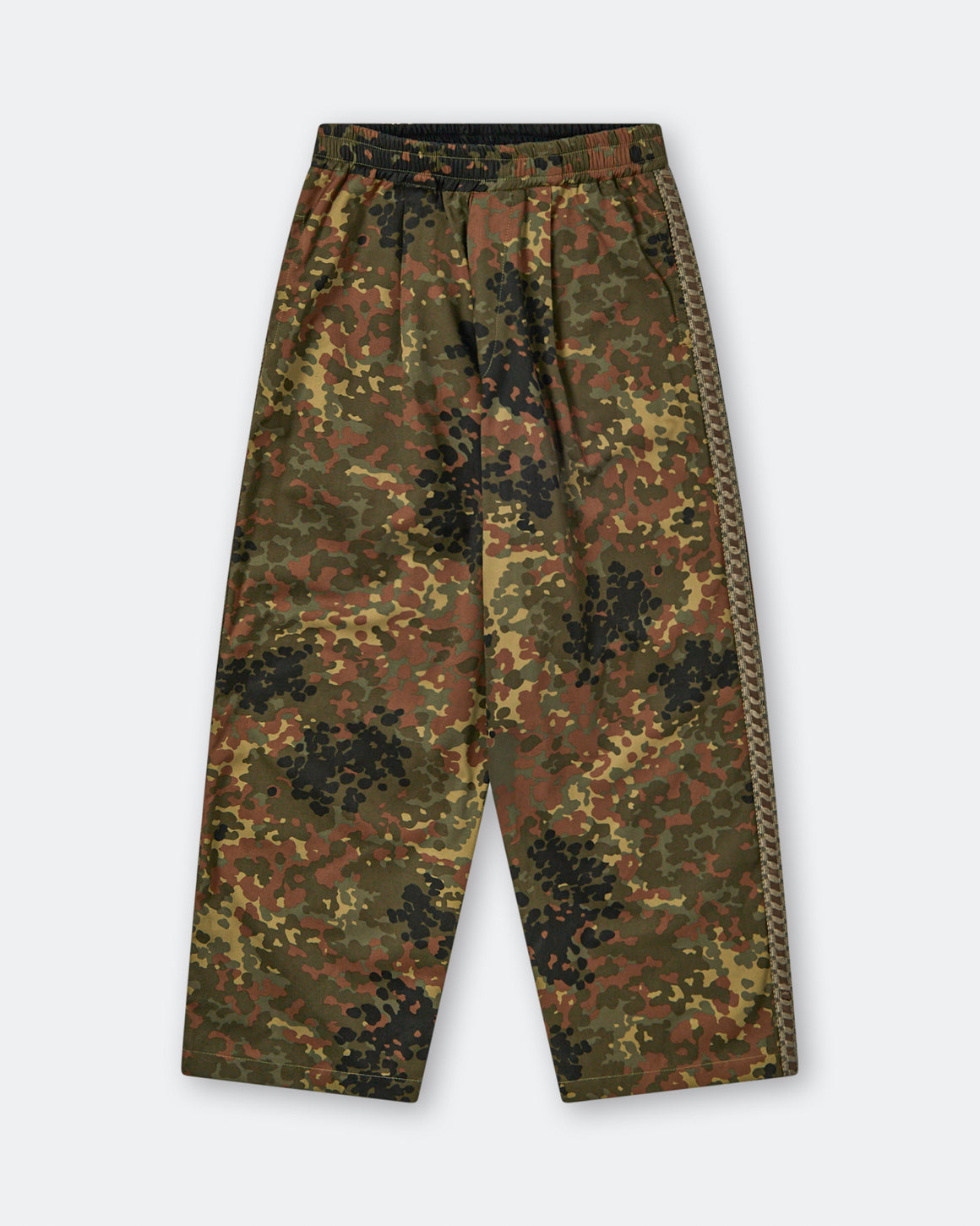 For The Homies - Braided Relax Pant - Camo - UP THERE