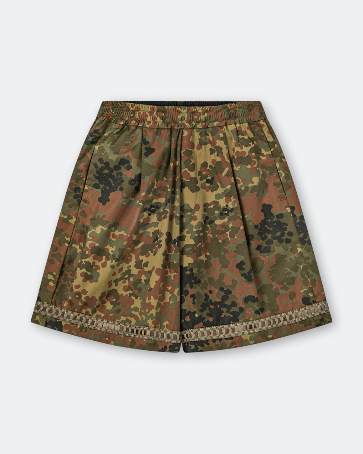 For The Homies - Braided Relax Short - Camo - UP THERE