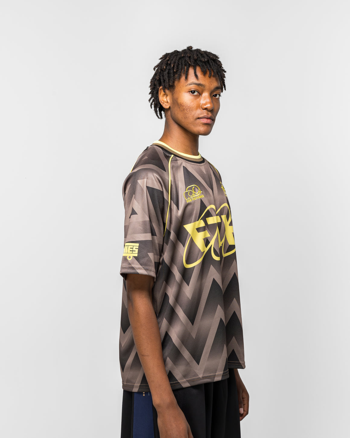 For The Homies - Bruised Soccer Jersey - Army - UP THERE