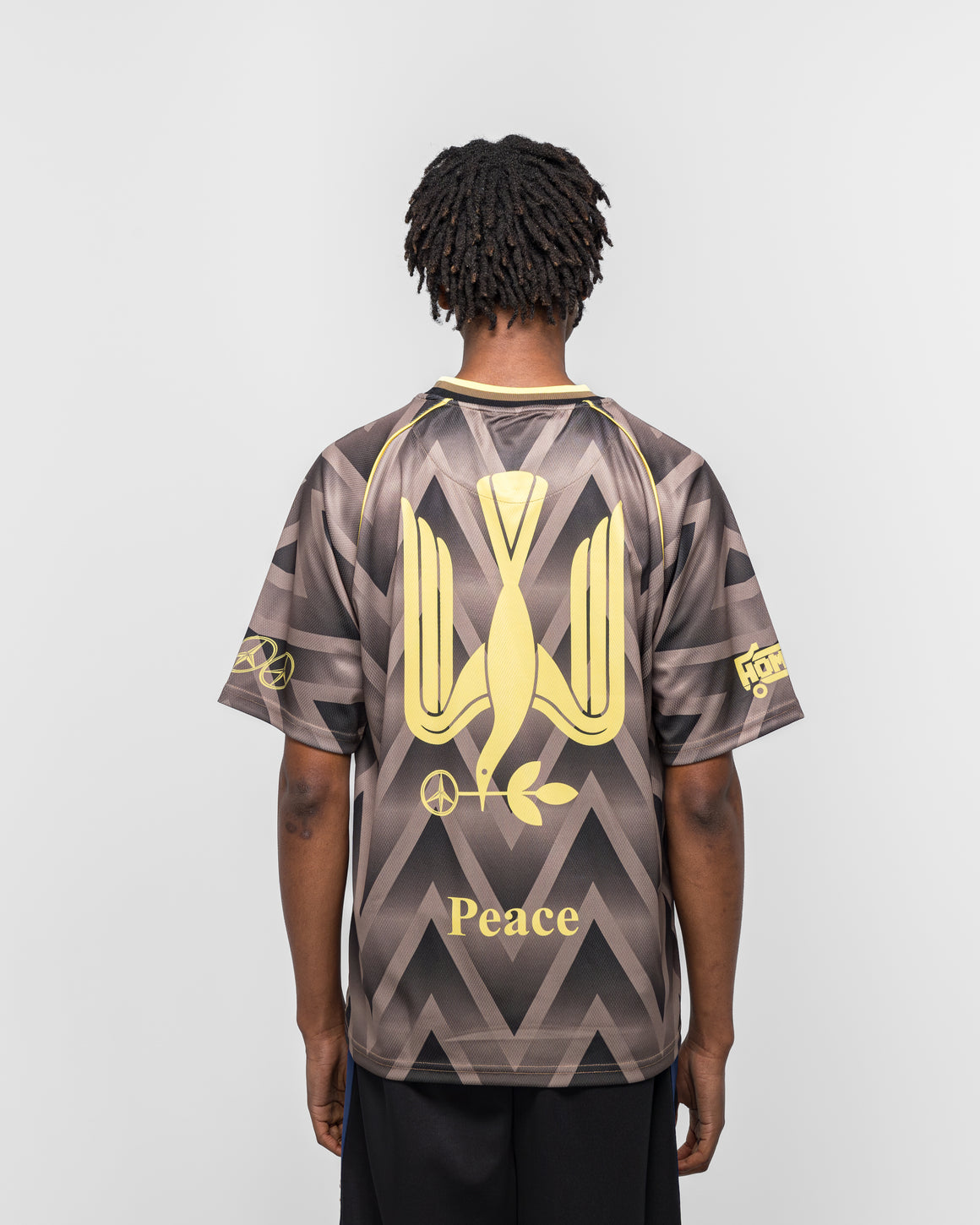 For The Homies - Bruised Soccer Jersey - Army - UP THERE