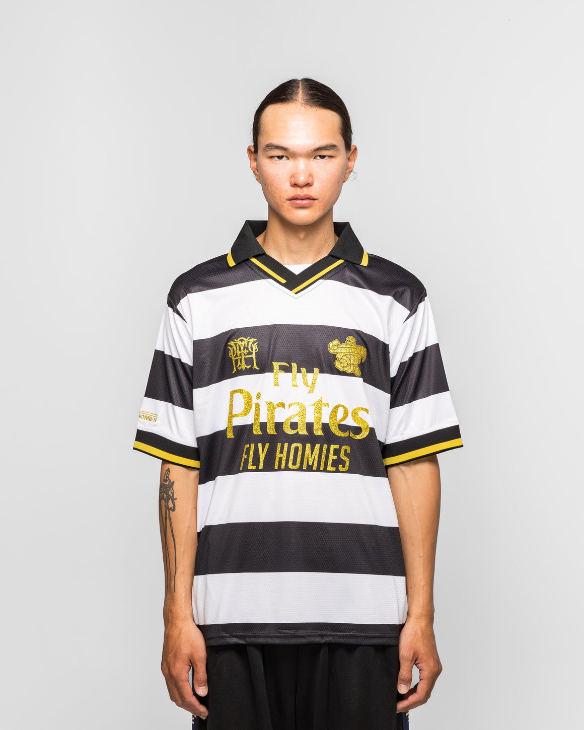 For The Homies - Fly Pirates Jersey - Black - UP THERE