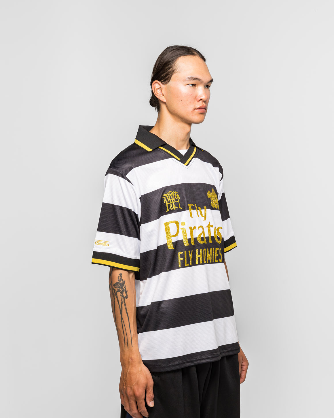 For The Homies - Fly Pirates Jersey - Black - UP THERE