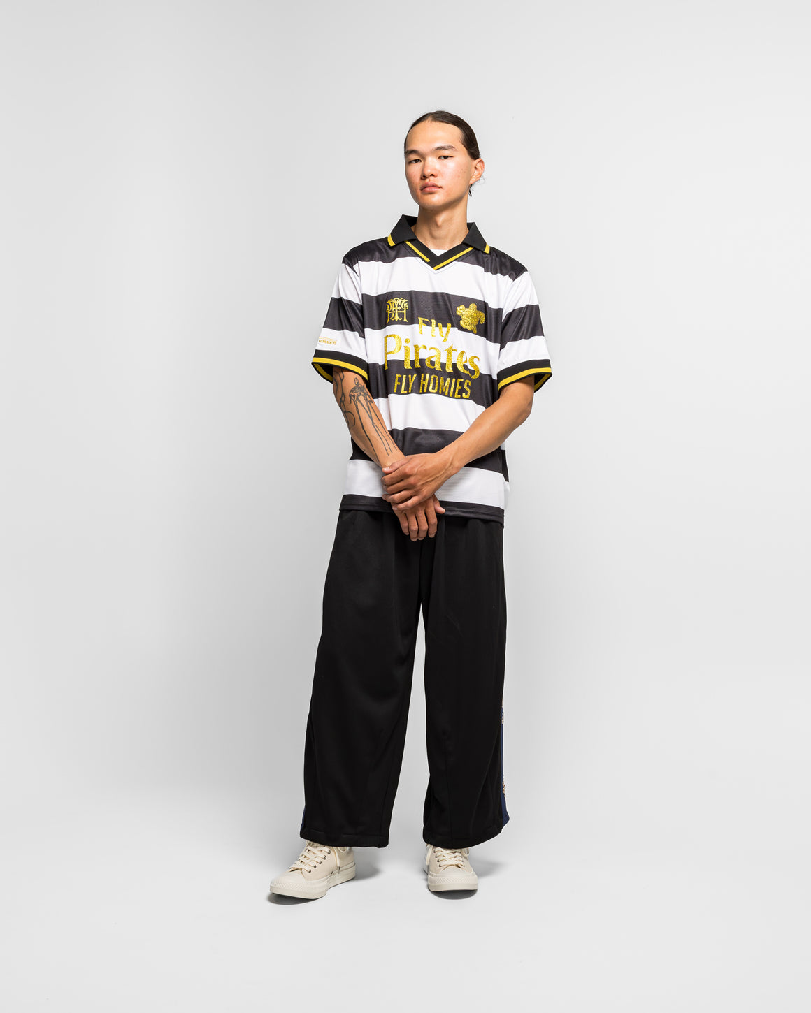 For The Homies - Fly Pirates Jersey - Black - UP THERE