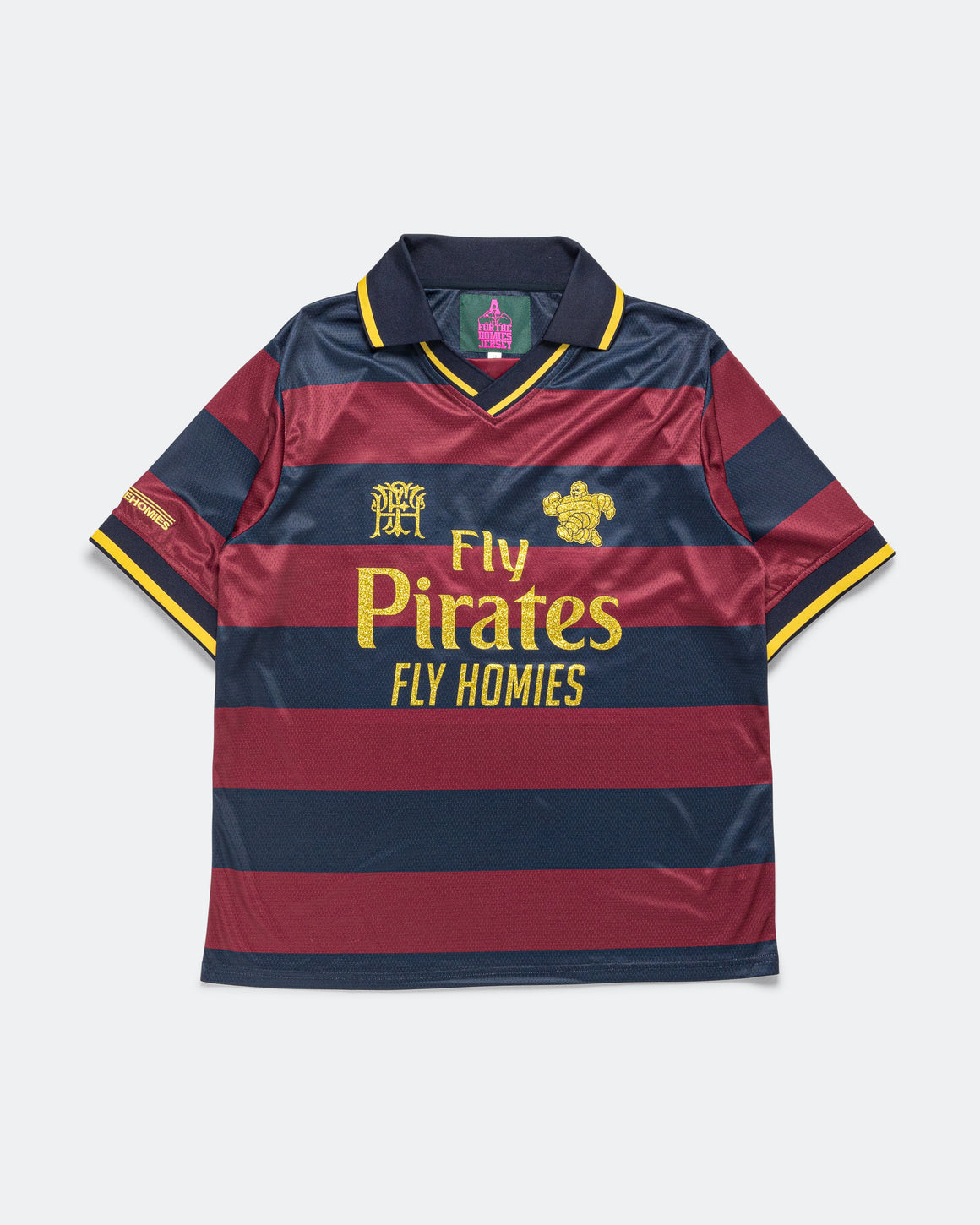 For The Homies - Fly Pirates Jersey - Navy - UP THERE