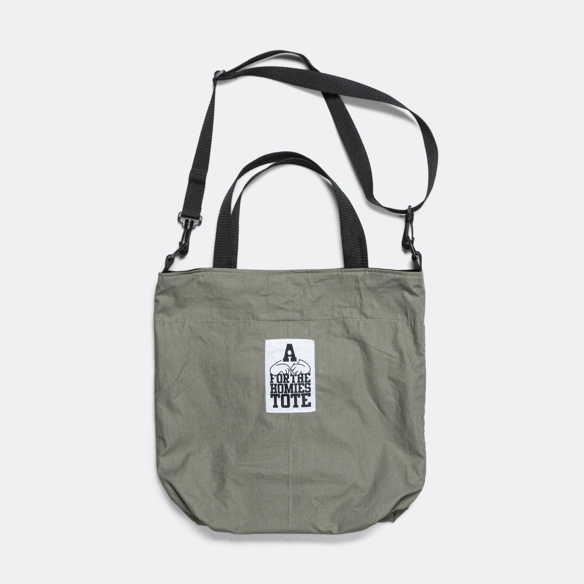 For The Homies - CARRY ALL Tote - Black - UP THERE