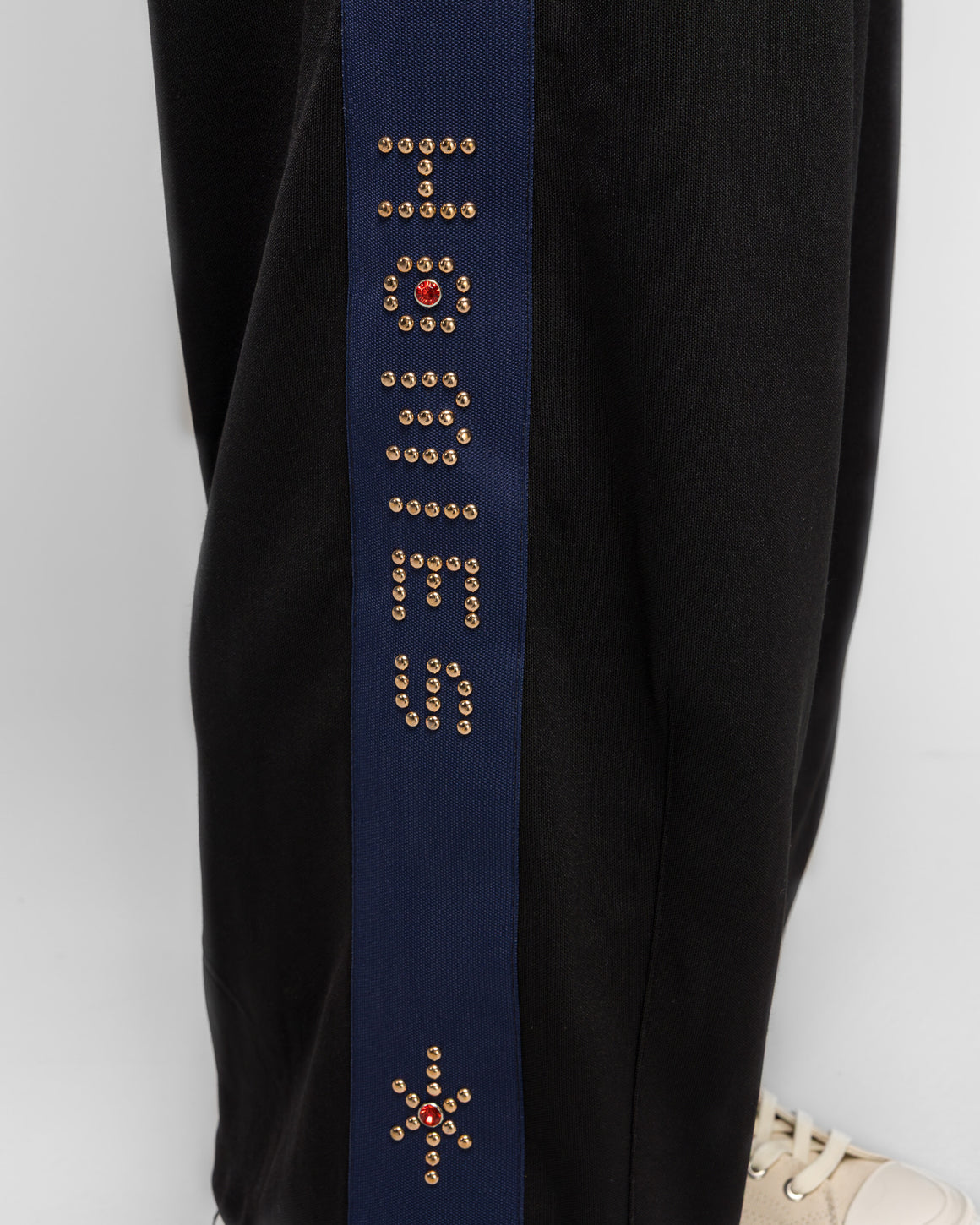 For The Homies - Studded XXTRA Baggy Pant - Black - UP THERE