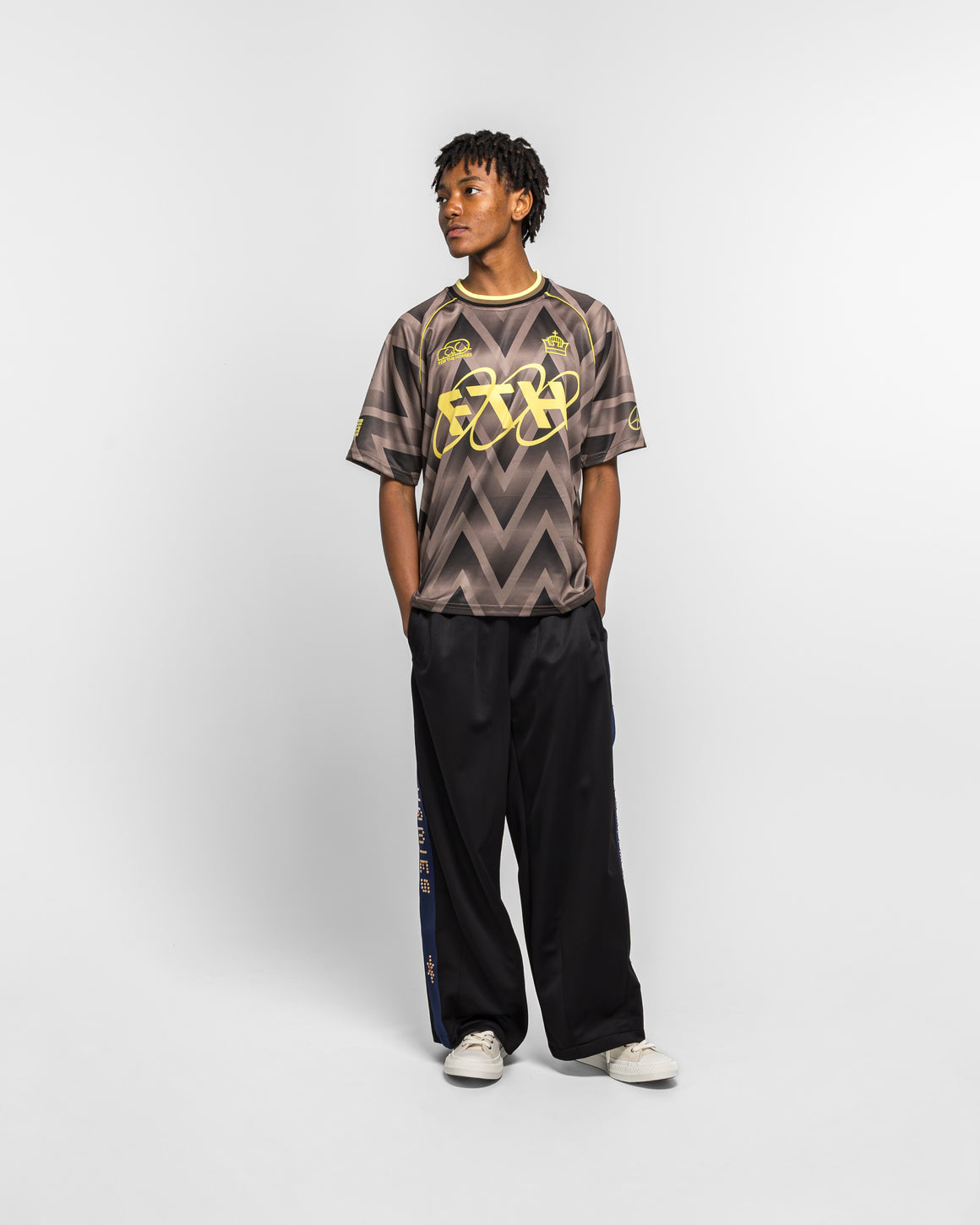 For The Homies - Studded XXTRA Baggy Pant - Black - UP THERE