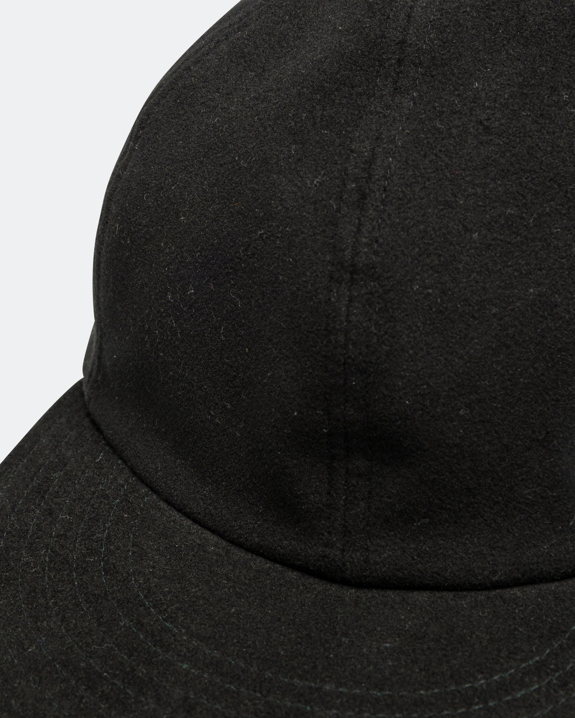 Found Feather - Classic 6 Panel Cap Moleskin - Black - UP THERE