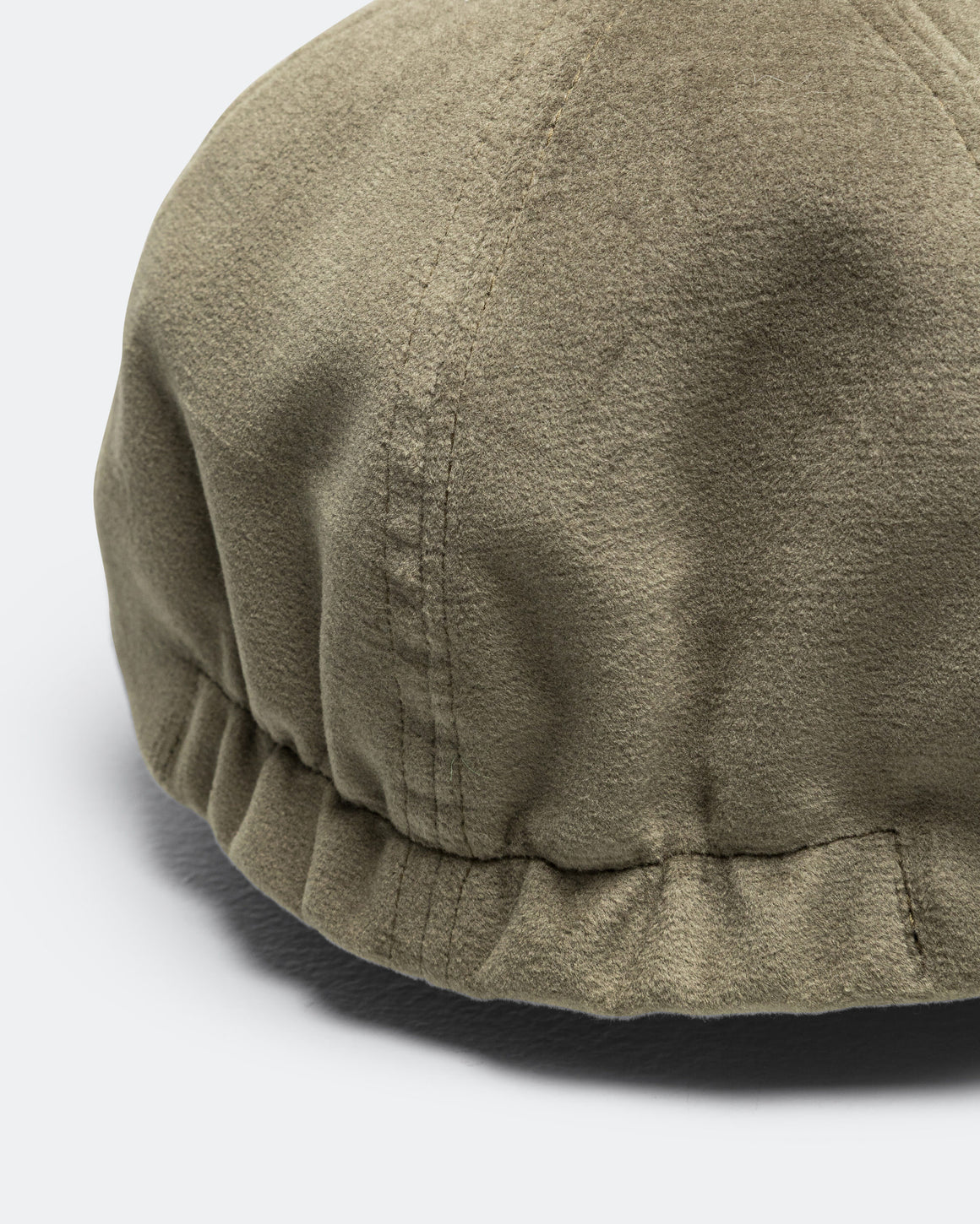 Found Feather - Classic 6 Panel Cap Moleskin - Green - UP THERE