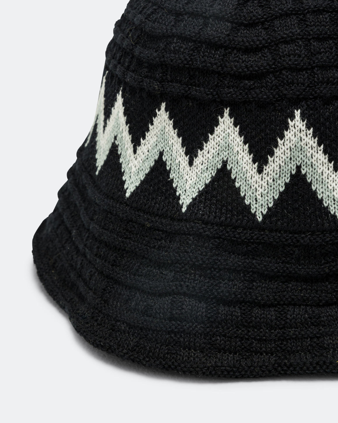 Found Feather - Waffle Tulip Hat - Black - UP THERE