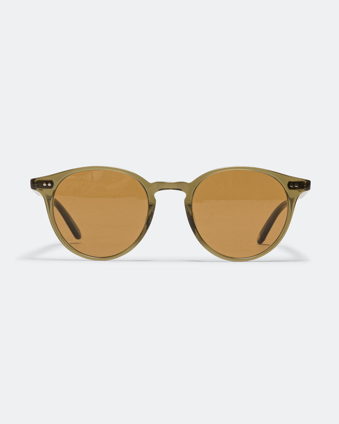 Garrett Leight - Cyprus Sun 47 - Willow/Semi-Flat Pure Coffee - UP THERE