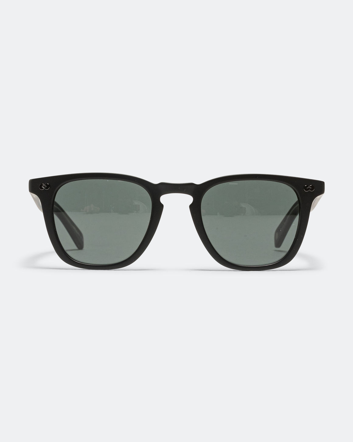 Garrett Leight - Brooks X Sun 48 - Matte Black/Pure Blue Smoke - UP THERE
