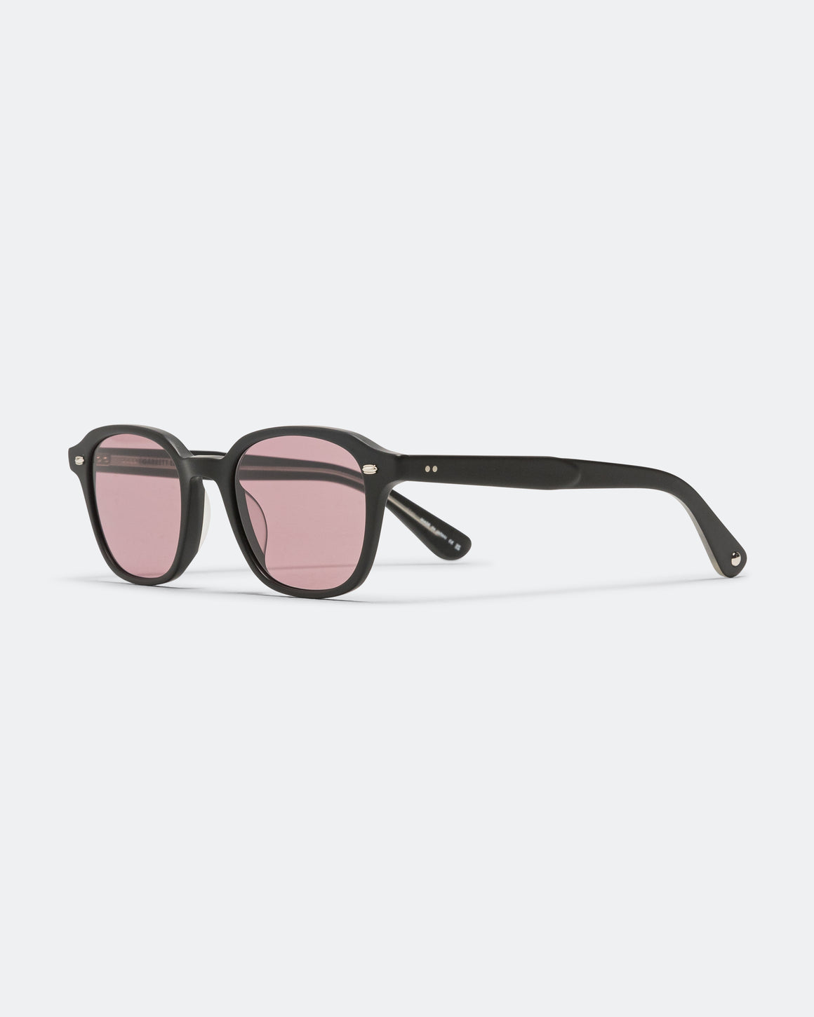 Garrett Leight - Flipper Sun 45 - Black/Semi-Flat Pure G15 - UP THERE