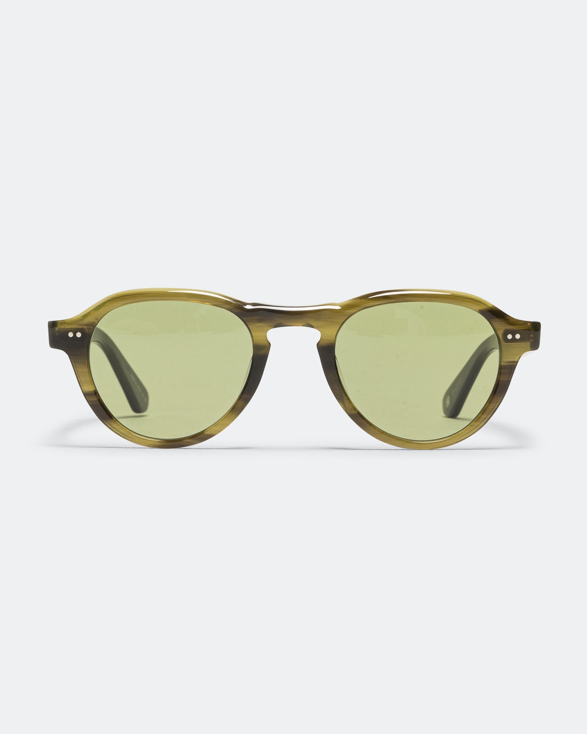 Garrett Leight - McNally Sun 48 - Douglas Fir/Lime - UP THERE