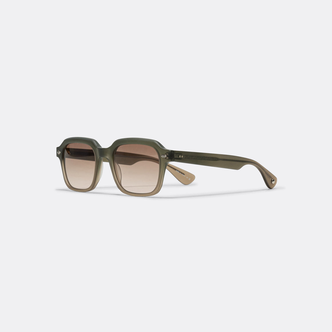 Garrett Leight - OG Freddy P Sun 49 - Matte Cyprus Fade/Olive Gradient - UP THERE