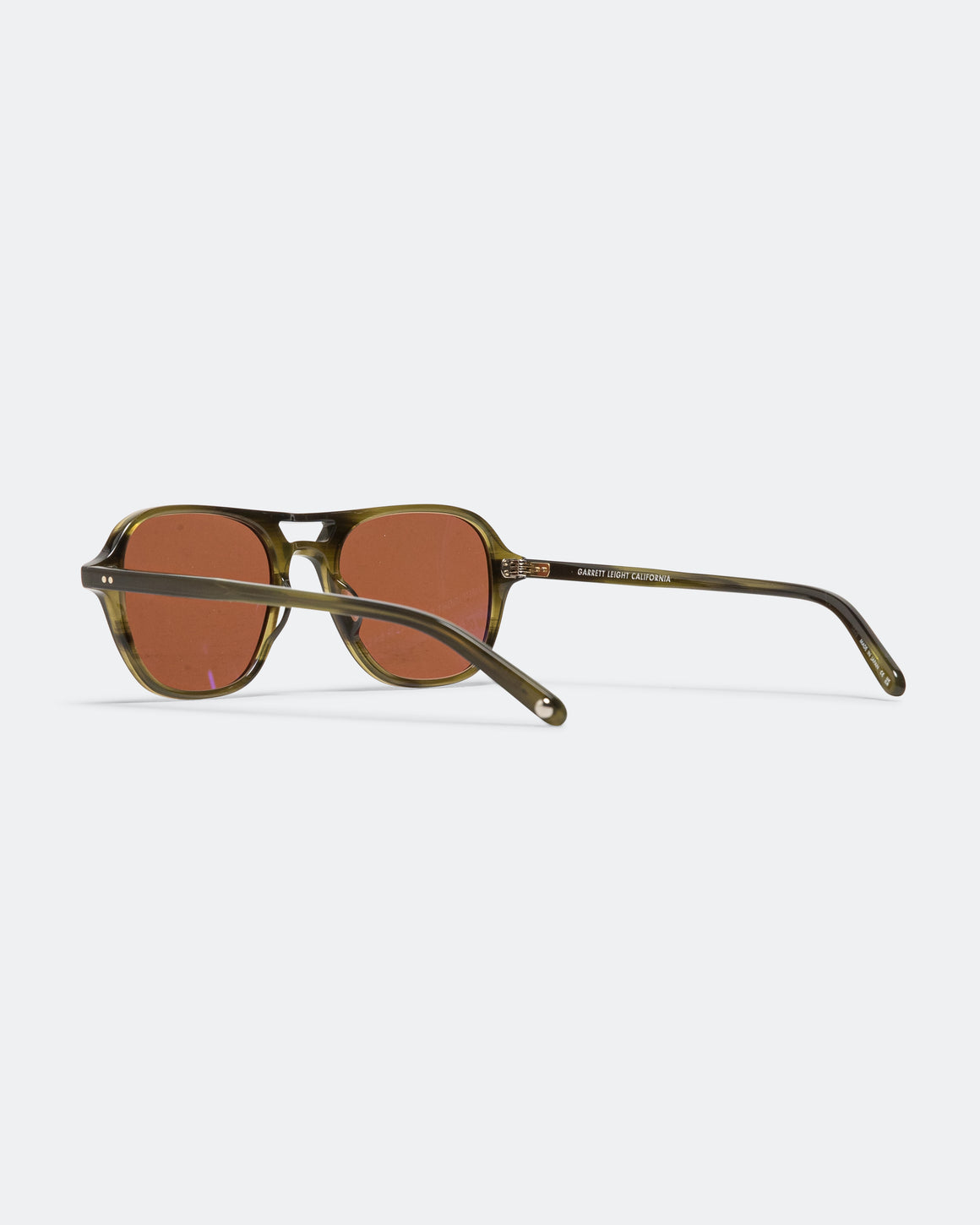 Garrett Leight - Doc Sun 51 - Willow/Semi-Flat Oak - UP THERE