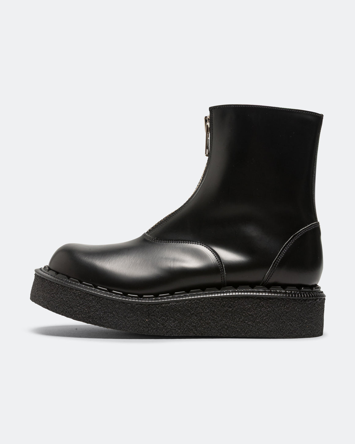 Comme des Garcons Homme Plus - Cowhide Front Zip Boots x George Cox - UP THERE