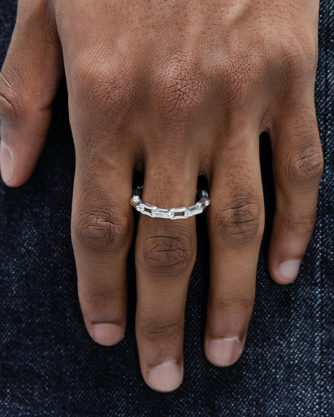 Good Art Hlywd - Bottle Chain Ring - A - UP THERE