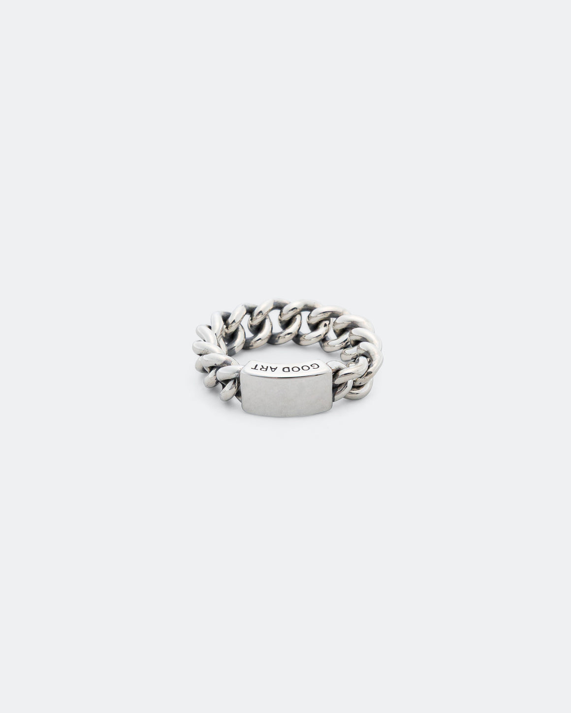 Good Art Hlywd - Curb Chain ID Ring - Smooth - A - UP THERE