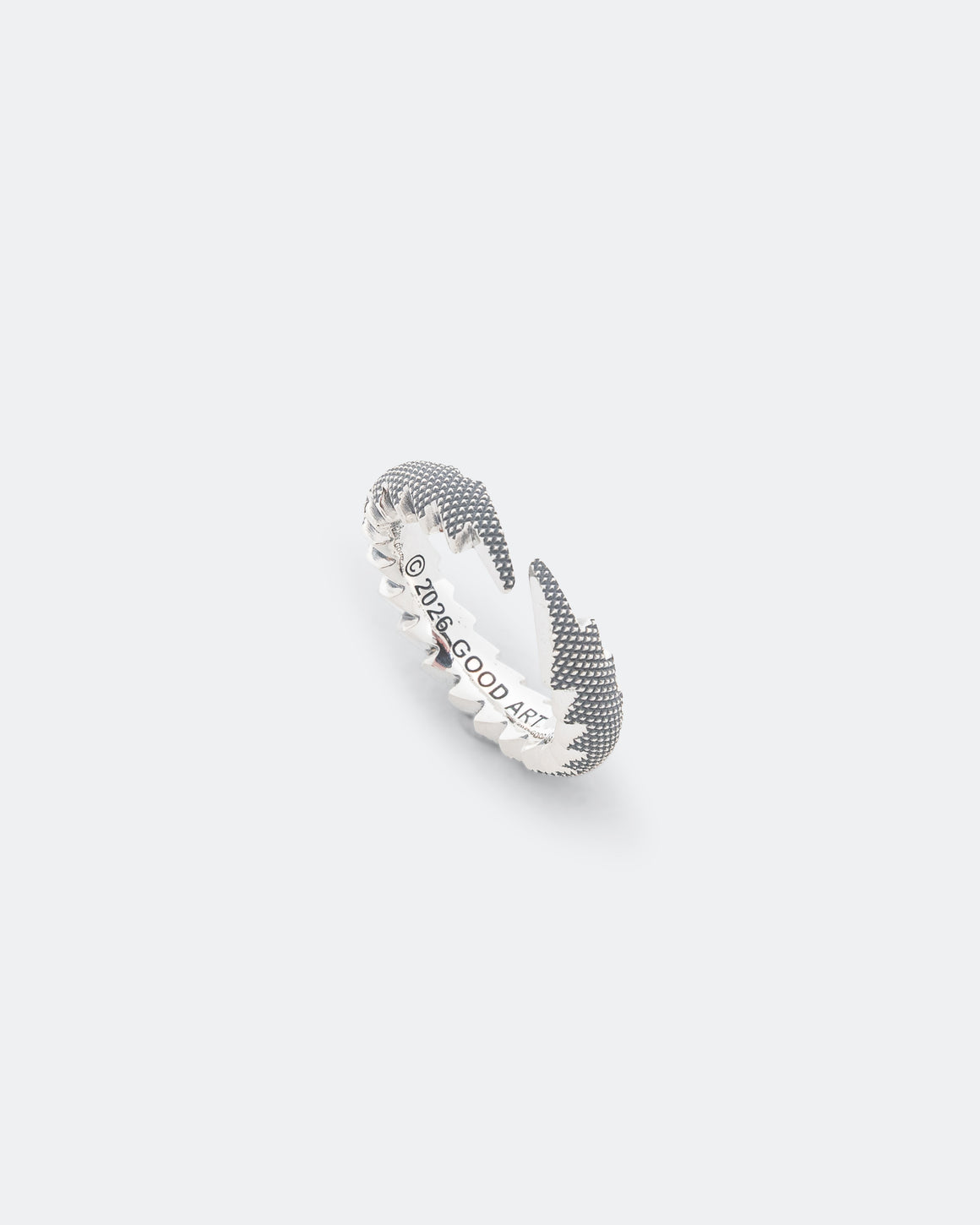 Good Art Hlywd - Long Shazam! 2A Ring Goosebumps - 925 Silver - UP THERE