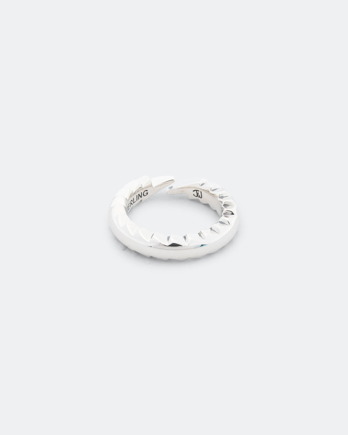 Good Art Hlywd - Long Shazam! 2A Ring Smooth - 925 Silver - UP THERE