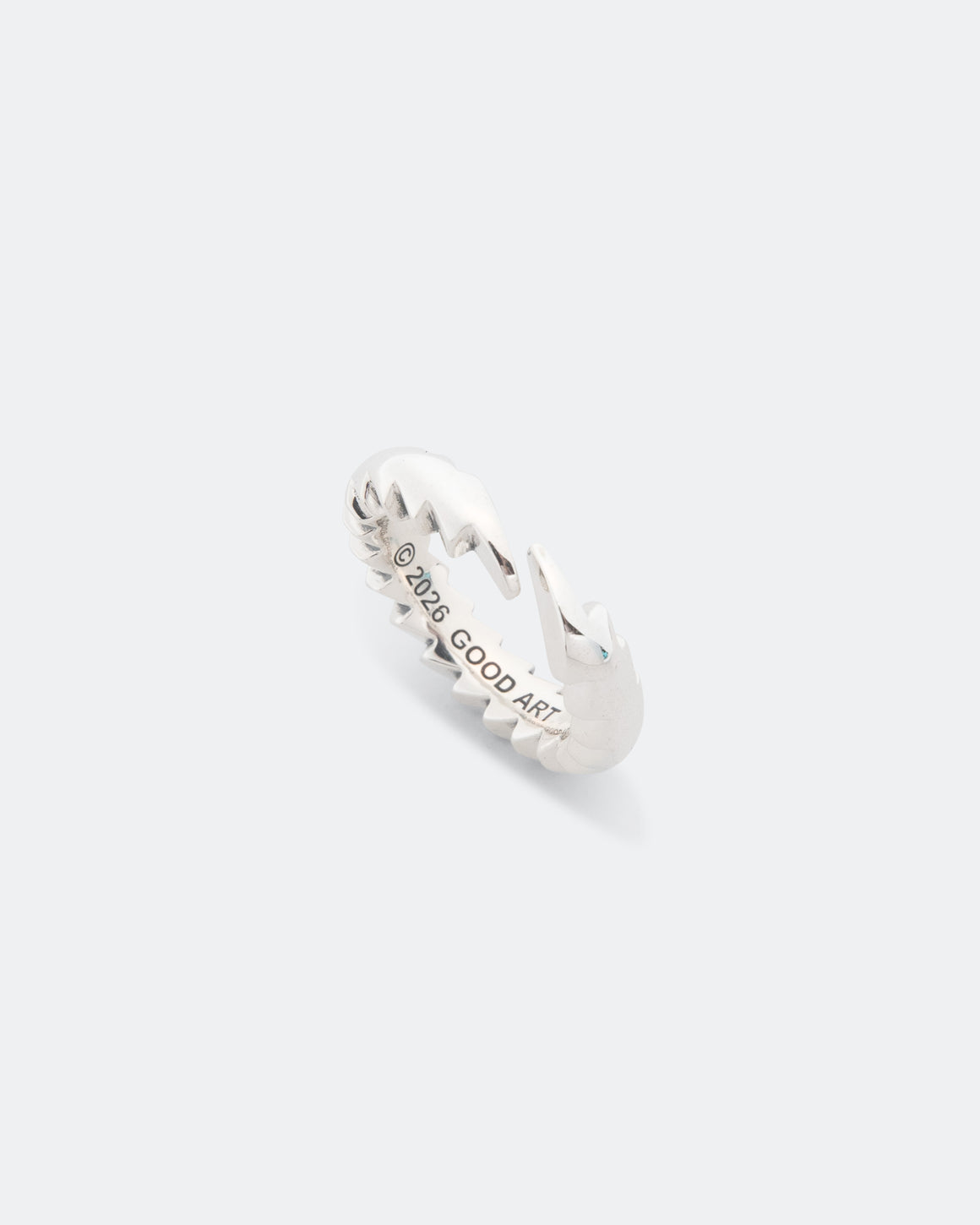 Good Art Hlywd - Long Shazam! 2A Ring Smooth - 925 Silver - UP THERE