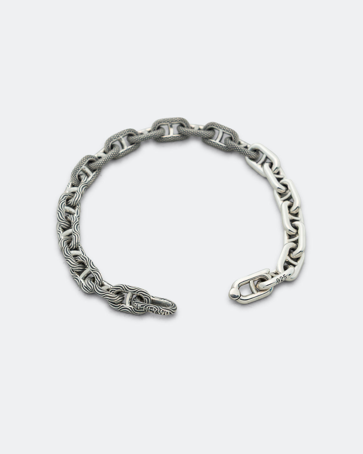 Good Art Hlywd - Model 22 Bracelet Mixed Motif - 925 Silver - UP THERE