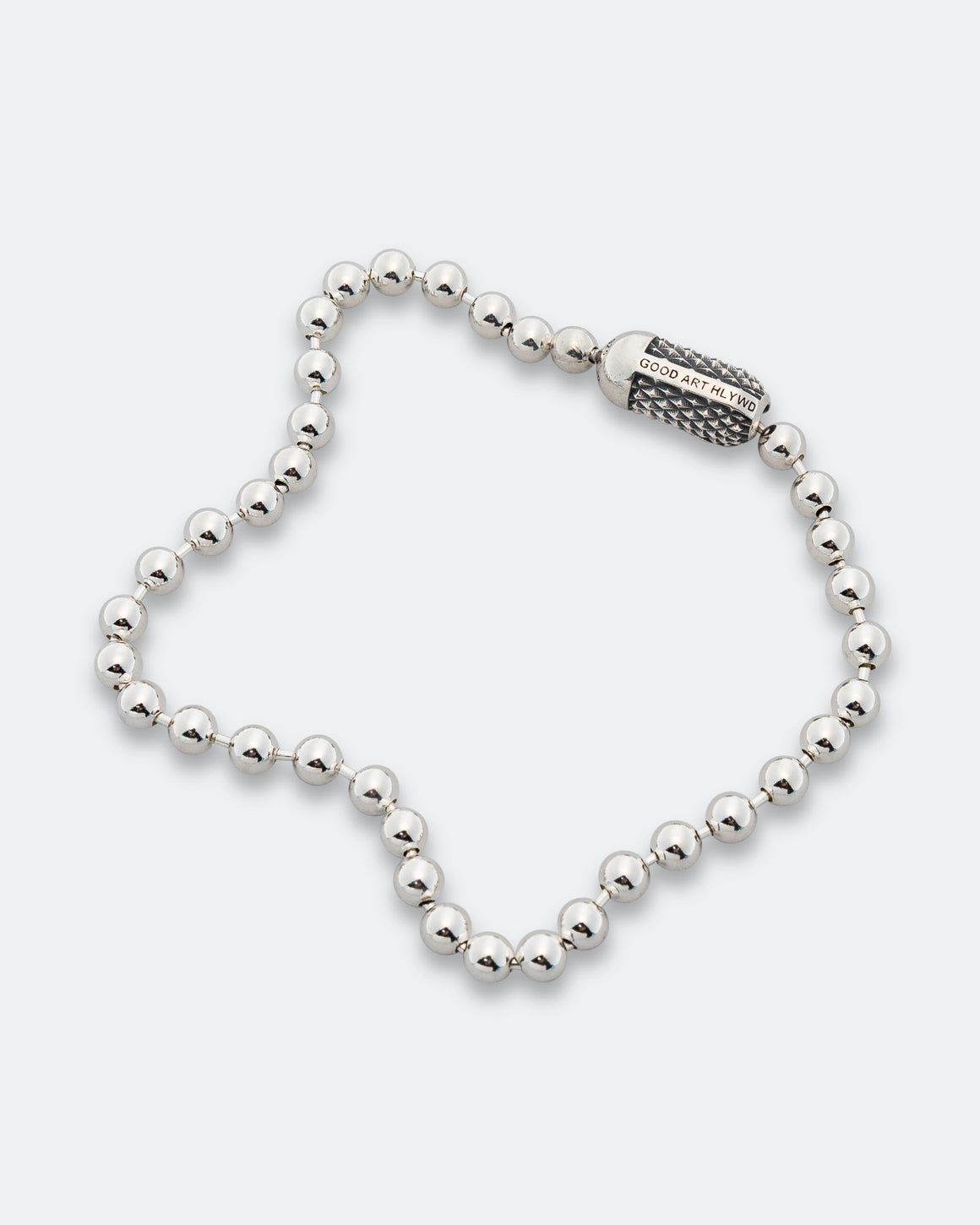 Good Art Hlywd - Poplock Ball Chain Bracelet - Goosebumps 925 Silver - UP THERE