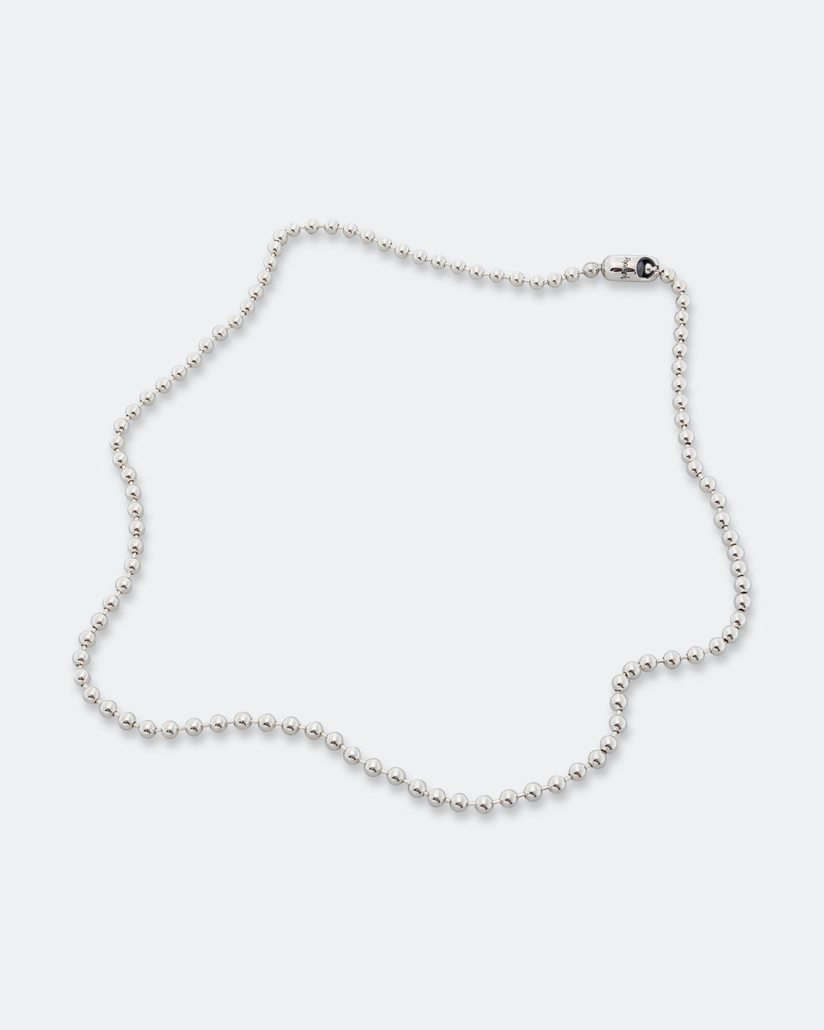 Good Art Hlywd - Poplock Ball Chain Necklace - Logo - 925 Silver - UP THERE