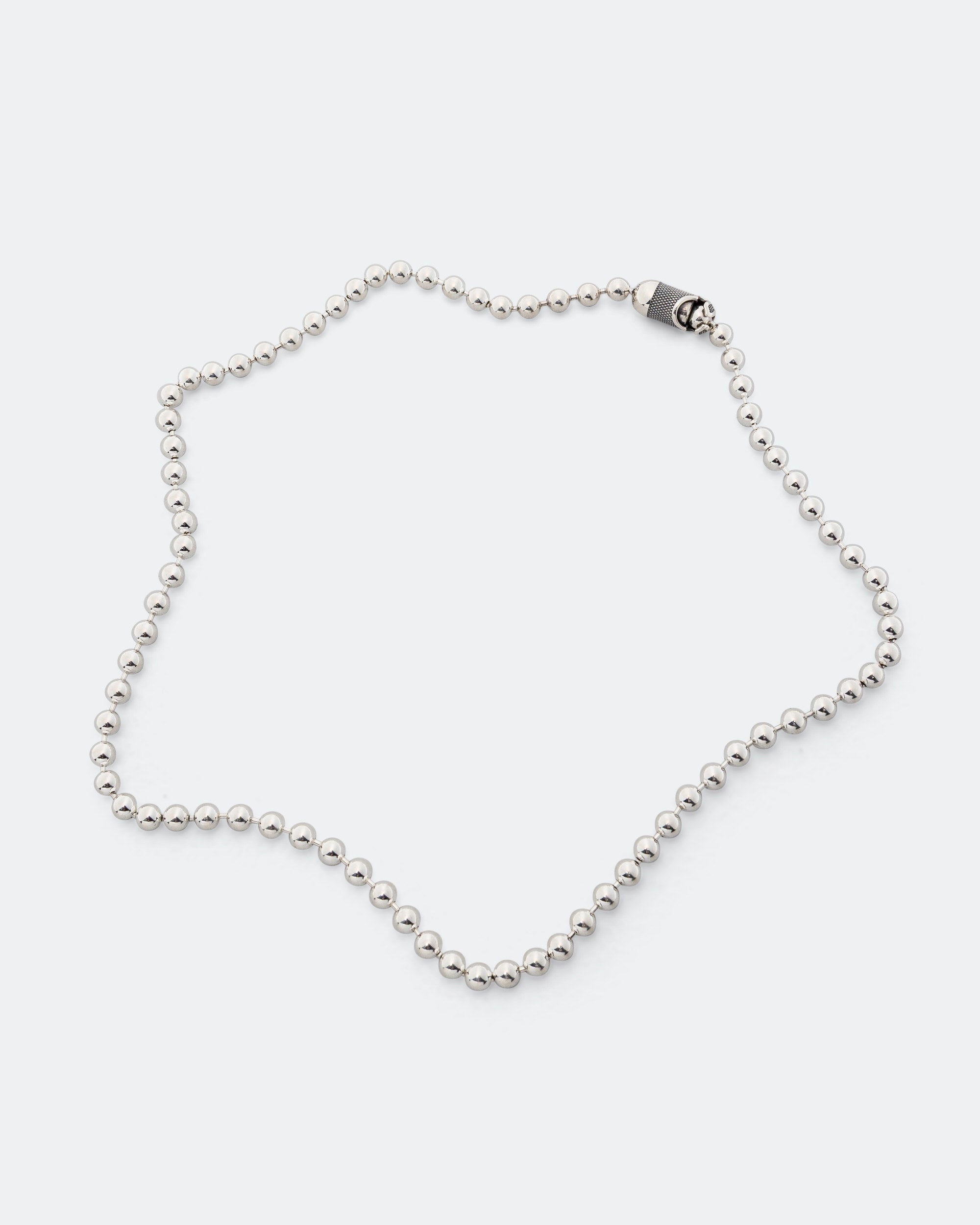 Good Art Hlywd - Poplock Necklace 2A Goosebumps - B - 925 Silver