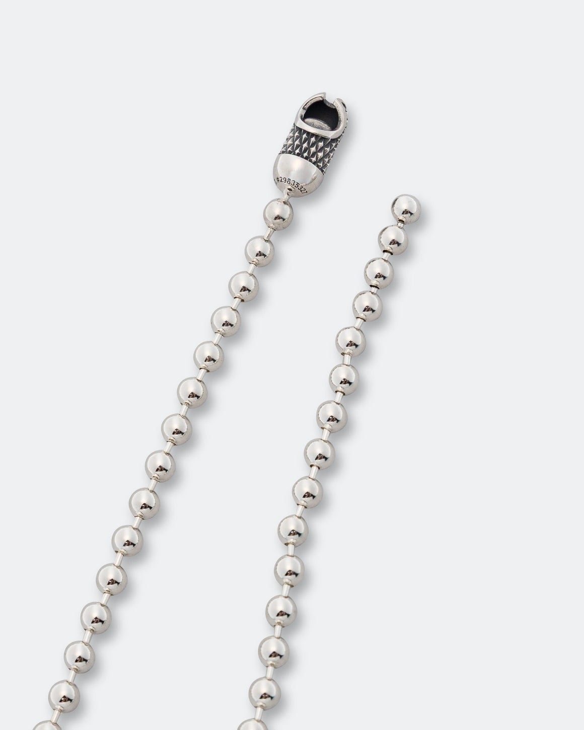 Good Art Hlywd - Poplock Ball Chain Necklace - Goosebumps 925 Silver - UP THERE