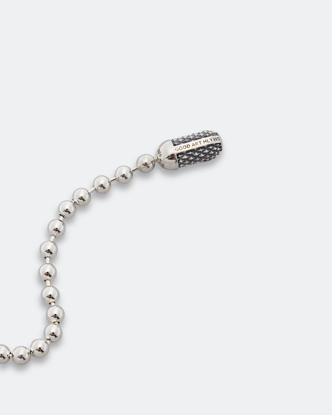 Good Art Hlywd - Poplock Ball Chain Necklace - Goosebumps 925 Silver - UP THERE