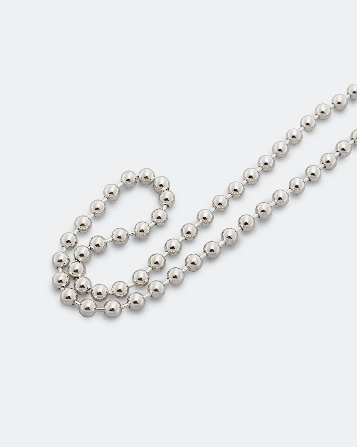 Good Art Hlywd - Poplock Necklace Ball Chain - Logo - 925 Silver - UP THERE