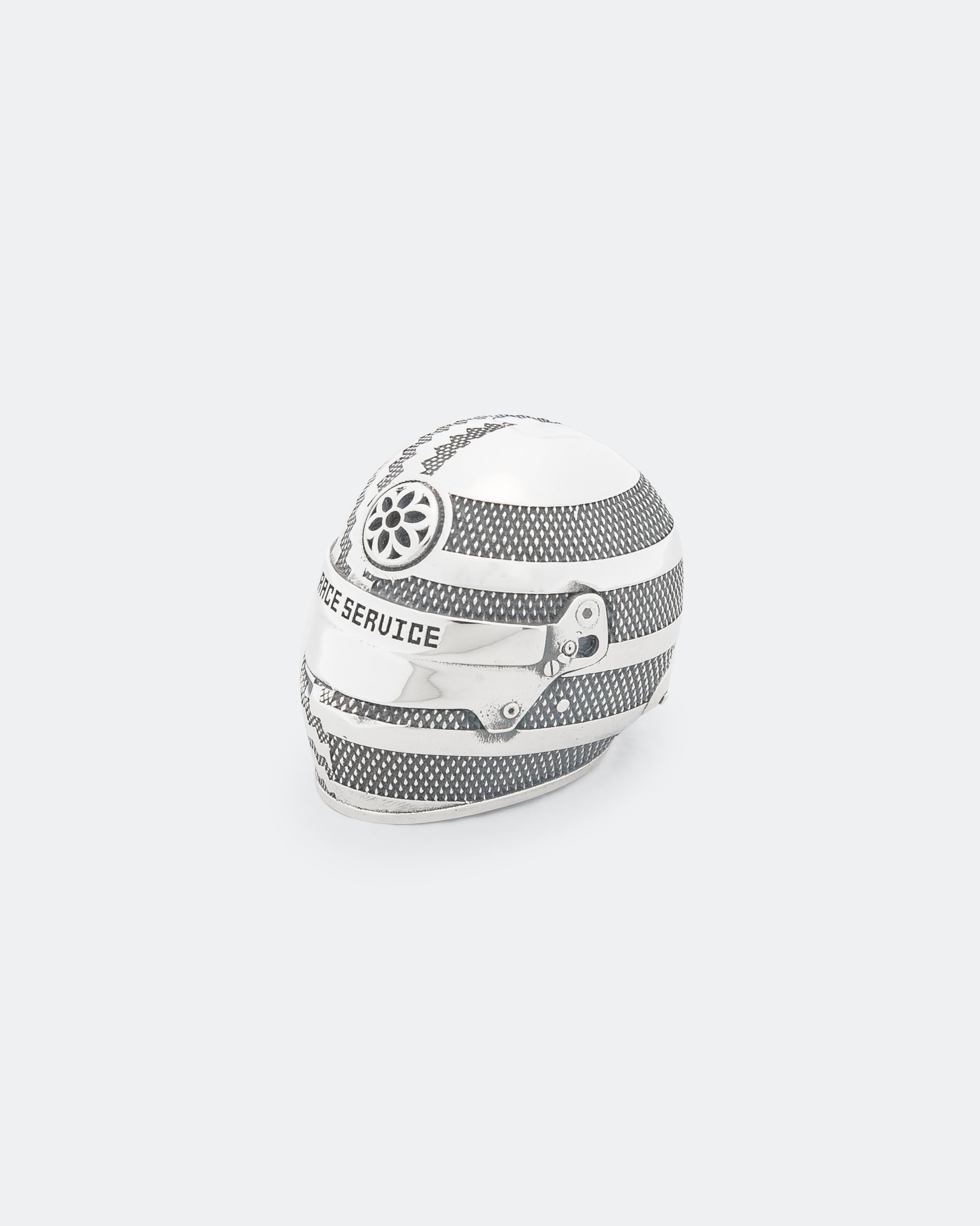 Good Art Hlywd - Helmet Pendant x Race Service V2 - 925 Silver